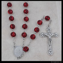 Plastic beads rosary